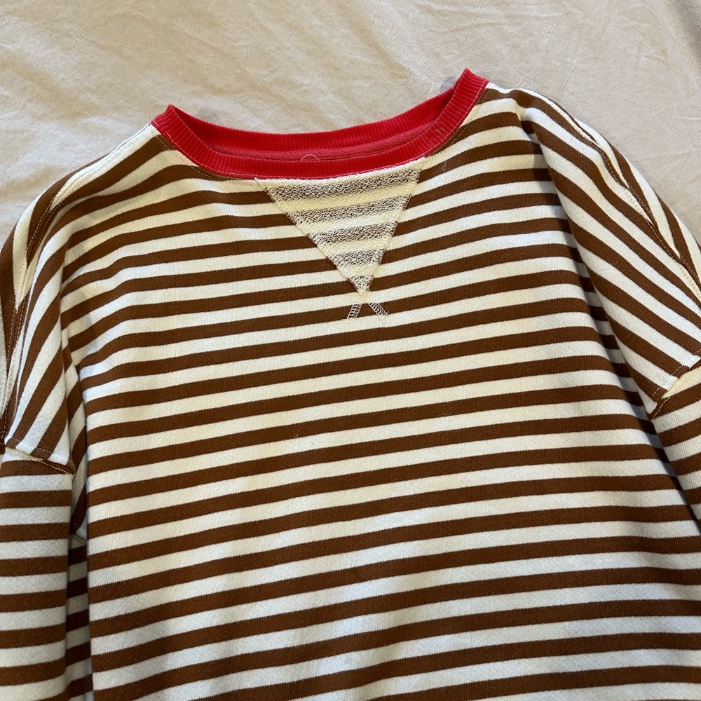 Free People Classic Striped Crewneck - Picture 2 of 4
